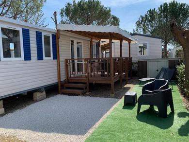Holiday home Mobile home 63688 TyBreizh Holidays at La Carabasse 4 star without fun pass