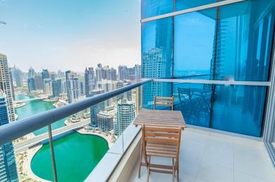 Elegant 1BR for in Bay Central with amazing view - Dubai Marina - KVN
