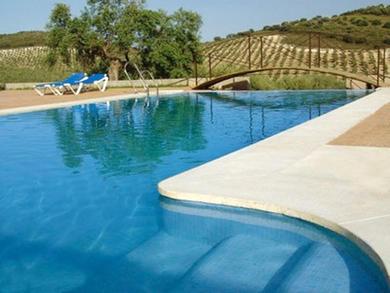 Holiday home 2 bedrooms house with shared pool and furnished terrace at Estepa