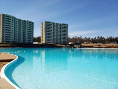 Апартаменты Las Cruces, Laguna Mar lindo Depto piscina, tranquilo, playa cerca