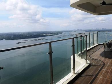 Apartments BREATHTAKING SEAVIEW 3BEDROOM @COUNTRY GARDEN NEAR SINGAPORE