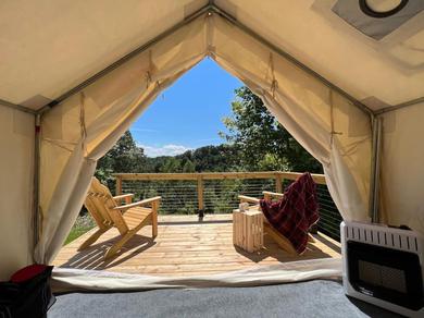 Luxury tent Tentrr Signature Site - Xanadu at Defenders Retreat - Site H