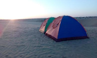 Campsite Jaisalmer Backpacker Safari