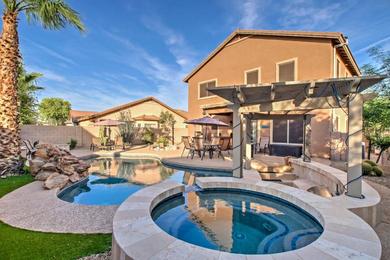 Holiday home Home with Waterfall Pool and Hot Tub in San Tan Valley!