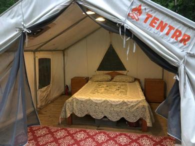 Luxury tent Tentrr - Hillside Camp in Southern Vermont