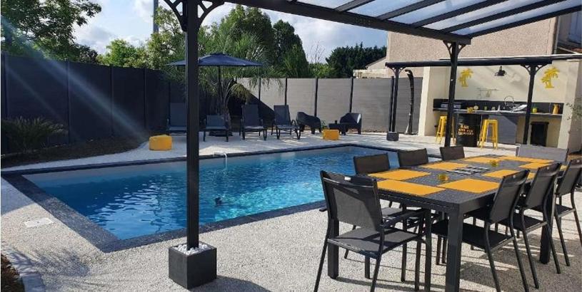 Villa Villa des palmiers - Magnifique villa avec piscine privée et chauffée selon saison