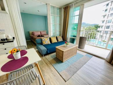 Apartments Summer Huahin 323,Near Beach&Cicada,Beautiful swimming pool