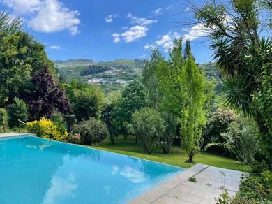Villa 5 bedrooms villa with lake view private pool and enclosed garden at Santa Cruz do Douro 1 km away from the beacha