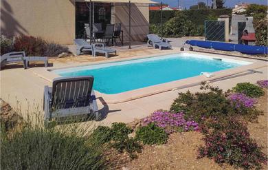 Holiday home Amazing home in Argeliers with 3 Bedrooms, WiFi and Outdoor swimming pool