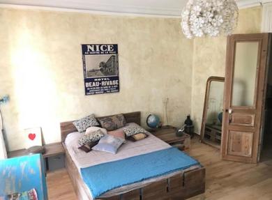 Гостевой дом Great and light private room in the heart of Nice