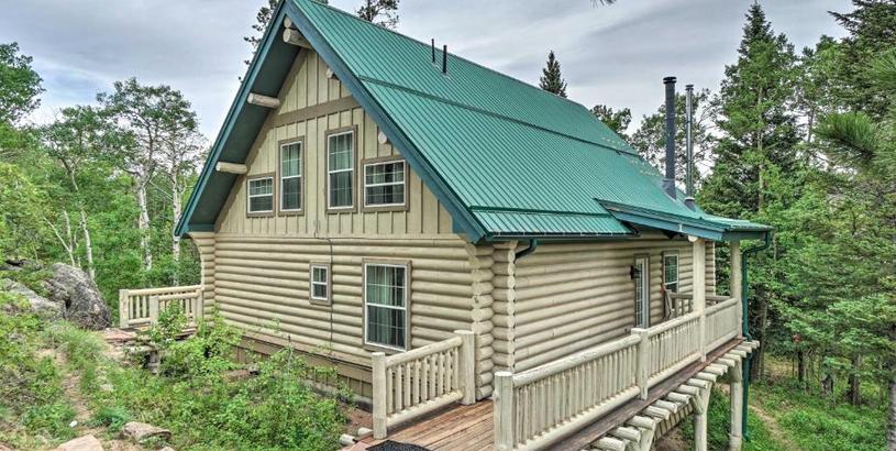 Holiday home Secluded Log Cabin with Game Room and Forest Views!