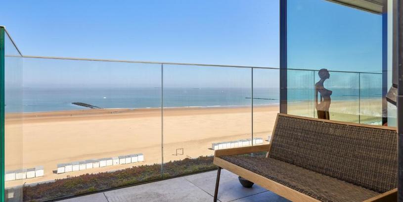 Апартаменты Fabulous duplex with stunning sea view -Knokke