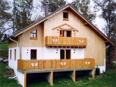 Шале Rustic chalet with dishwasher, in the High Vosges