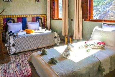 Отель Room in Lodge - Authentic and pittoresque room for 3 people in Tamatert, Morocco num1