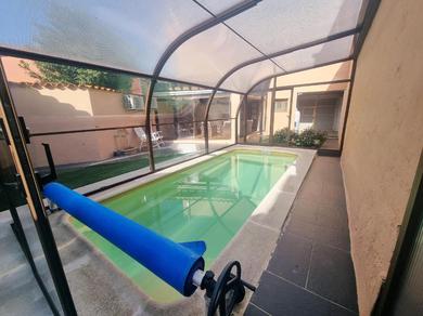 Вилла 3 bedrooms villa with private pool enclosed garden and wifi at Pajares de la Lampreana