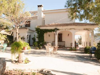 Villa with 4 bedrooms in La Guardia de Jaen with wonderful mountain view private pool enclosed garden