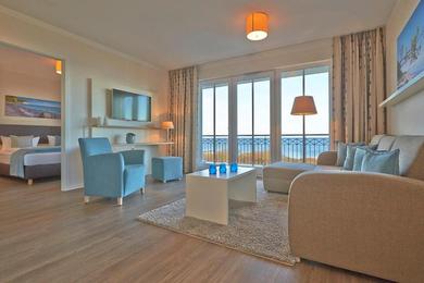 Aparthotel Waterkant Suites 3-Raum Fewo am Meer mit SPA