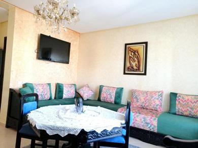 Апартаменты 2 bedrooms appartement with shared pool and furnished balcony at M'diq 1 km away from the beach