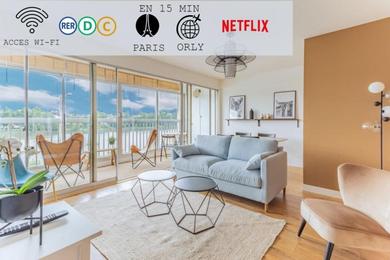 Apartments Appart'Hôtel Luminous Vue Seine- Paris 15min