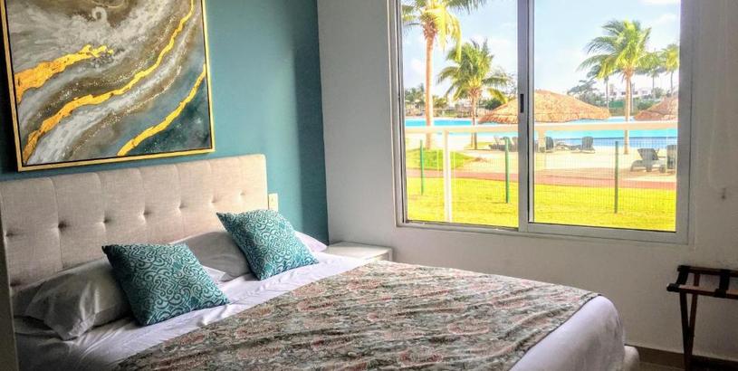 Apartments Escape al Caribe con una vista impresionante en Pilarita's Dream Lagoons
