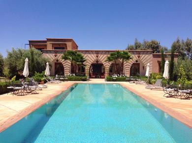 Отель 6 bedrooms villa with city view private pool and enclosed garden at Marrakech
