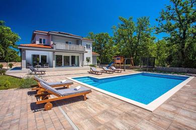 Villa Villa Andrea with 5 bedrooms, 50 sqm private pool, a fun zone with PRO 9 Pool table, outdoor playground