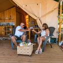 Дом отдыха Safari tent with private pool in Paderne Albufeira