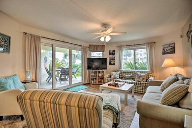 Apartments St Augustine Beach Condo with Patio and Pool Access!