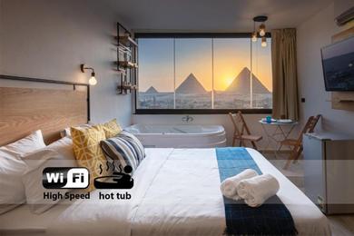 Апартаменты Jacuzzi By The Historic Giza Pyramids - Apartment 3