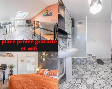 Апартаменты L'abstrait Metz Thionville Wifi Un-Séjour-à-Part