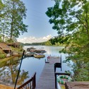 Hotel Lakefront Six Mile Vacation Rental with Dock
