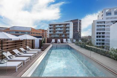Апартаменты Luxury Loft with a pool heart of poblenou