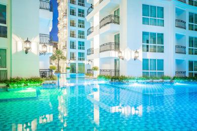 Apartments Olympus City Garden Condominium In A Prime Central of Pattaya
