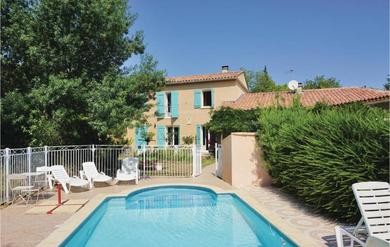 Дом отдыха Beautiful home in Prades sur Vernazobre with 4 Bedrooms, WiFi and Outdoor swimming pool
