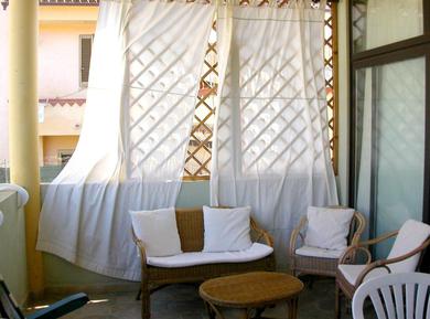 One bedroom appartement at Moneta 600 m away from the beach with furnished balcony