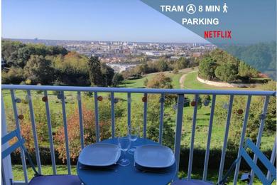 Apartments Le panoramique - Parking, Tram A, Netflix