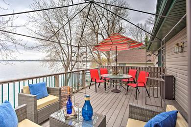 Holiday home Spacious House with Deck and Yard on Lake Francis!