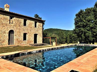 Вилла Villa with 4 bedrooms in Monticiano Siena with private pool and WiFi
