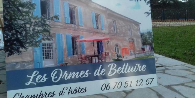 Guest house les Ormes de Belluire