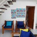 Дом отдыха Casa 3 Suites Duplex AR Completa Condomínio fechado Moria à 500 m Praia Axe MOI