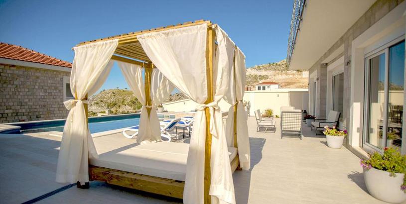 Вилла Luxury Villa Miriam with private pool and jet pool near Dubrovnik