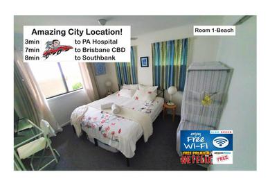 Guest house Amazing City Location-Private Room in a Share House-2 Rooms available!!