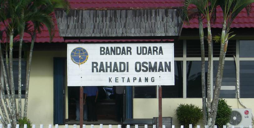 Rahadi Osman Airport (KTG), Ketapang, Indonesia