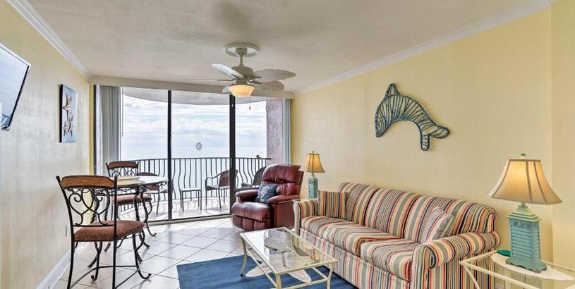 Апартаменты Myrtle Beach Condo with Atlantic Views and Resort Perks