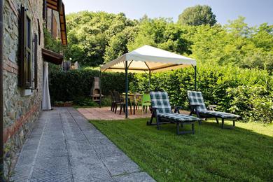Holiday home 3 bedrooms house with furnished terrace and wifi at Castelnuovo di Garfagnana