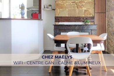 Hotel Chez Maëlys ~ Centre Gan - Calme ~ Idéal Famille