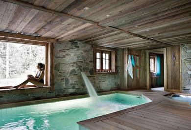 Шале Chalet Javen - 520m2 avec piscine chauffée et home cinéma