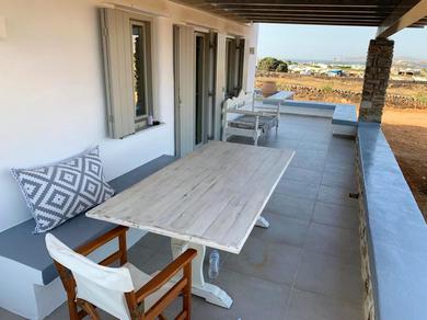 Дом отдыха 2 bedrooms house with sea view and enclosed garden at Antiparos 1 km away from the beach