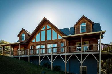 Дом отдыха 1 Awesome Skyview - Spectacular log home with top of the line amenities!