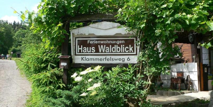 Апартаменты Ferienwohnungen Waldblick